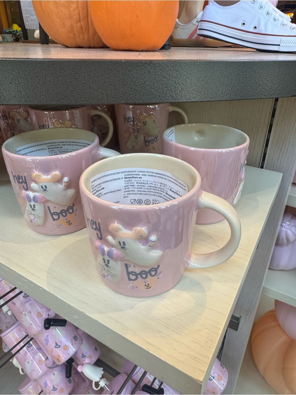 Disney “Hey Boo” Cutie Ghost Pink Mug - Picture 2 of 15